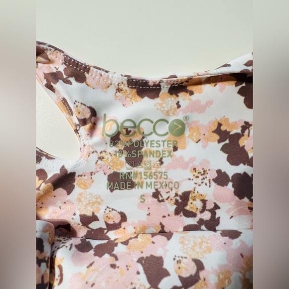 Floral Small Sports Bra - Picture 2 of 5